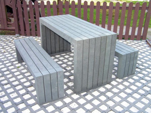 Calero Picnic Table Set (6 Seater) in Optional COLOURED slats